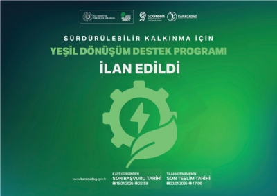Sürdürülebilir Kalkınma İçin Yeşil Dönüşüm Destek Programı