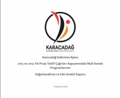 2013-2014 Yılı Mali Destek Programları Etki Analizi Raporu