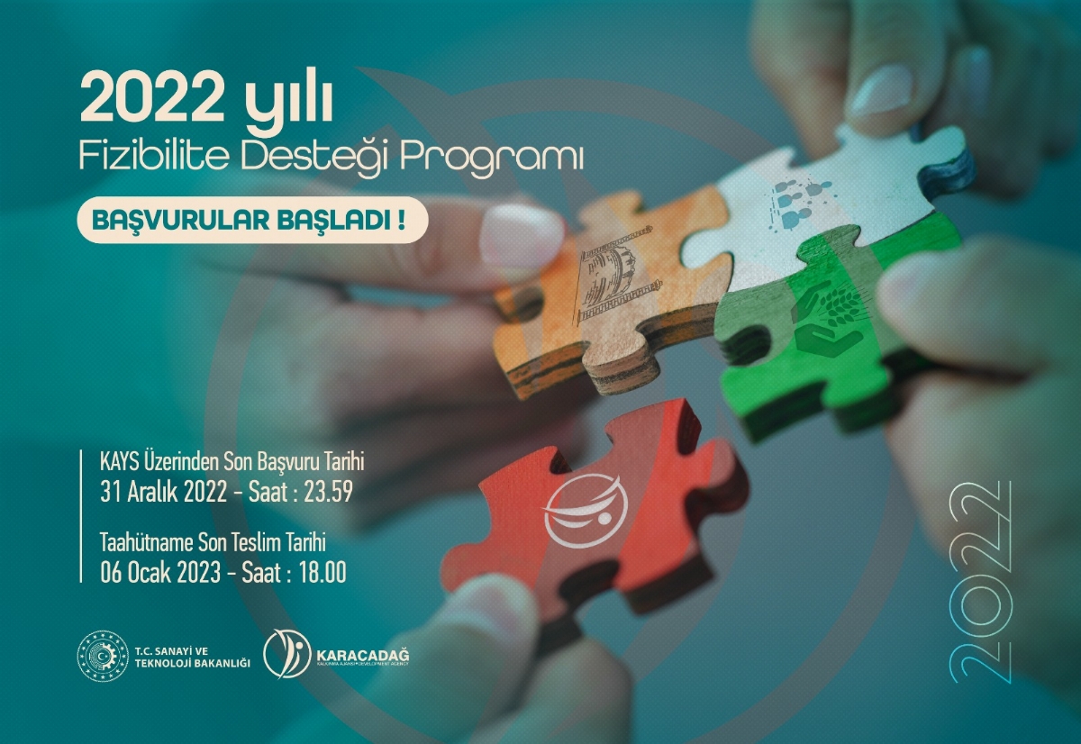2022 Yılı Fizibilite Desteği Programı Başvuruları Başladı