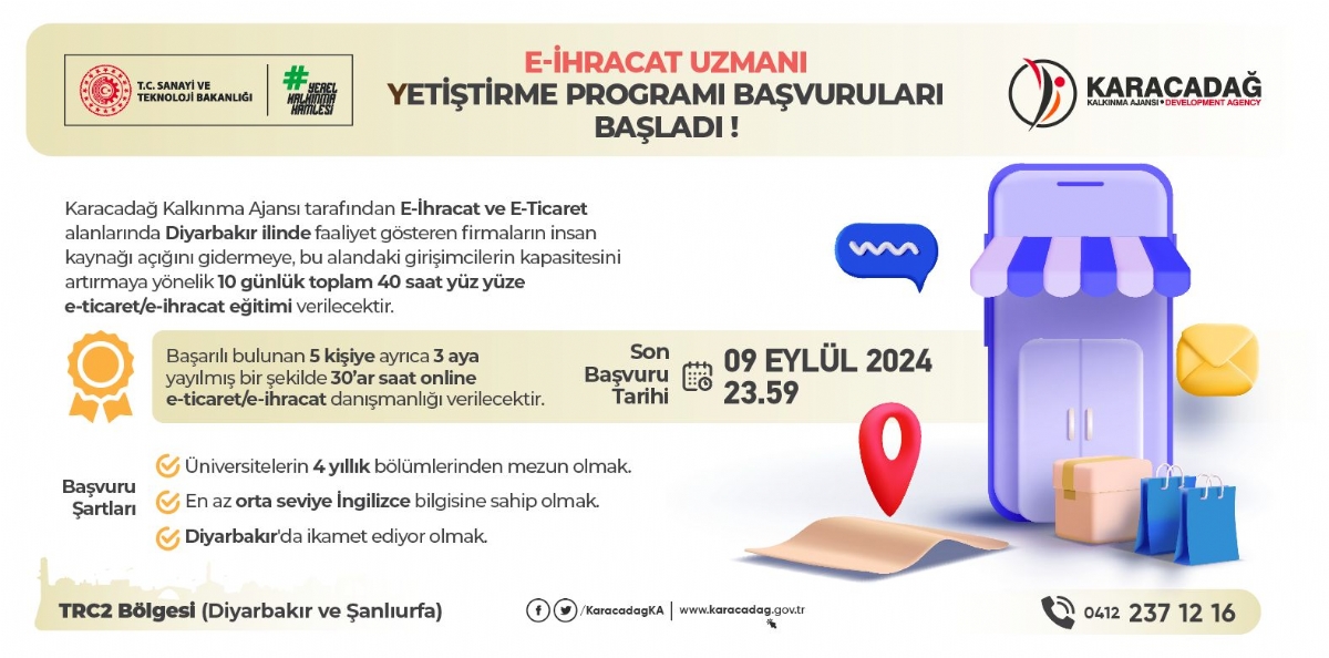 E-ihracat Uzmanı Yetiştirme Programı Başvuruları Başladı