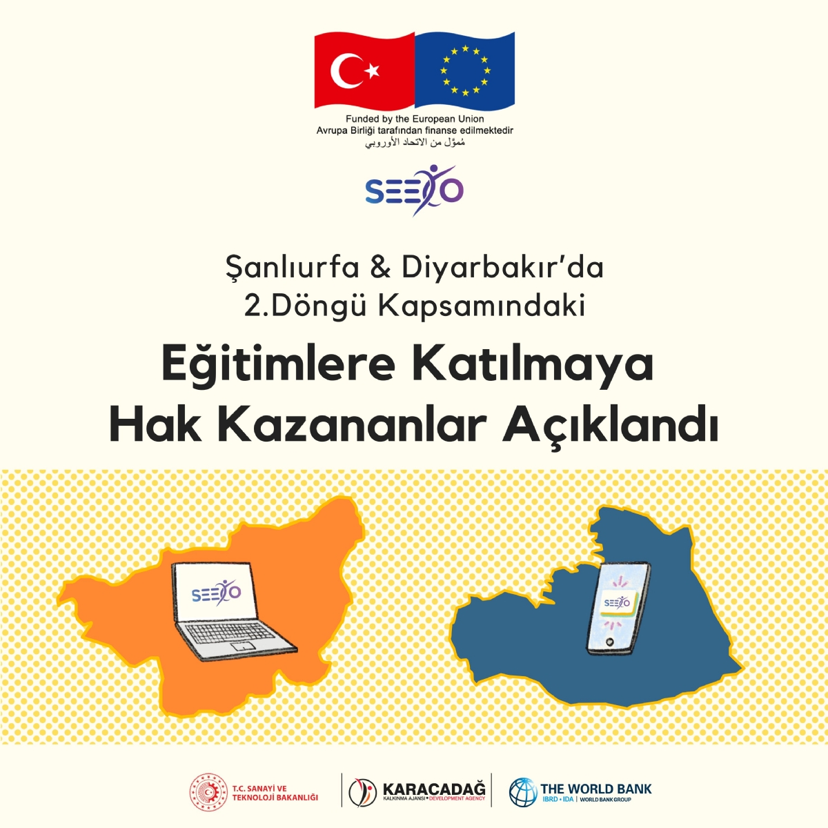 SEECO Projesi Kapsamında Eğitim Almaya Hak Kazanlar Açıklandı