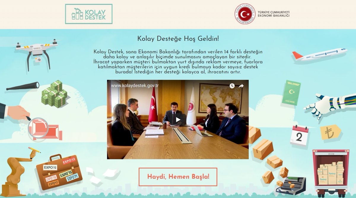 Ekonomi Bakanlığı’ndan İhracatçıya Kolay Destek