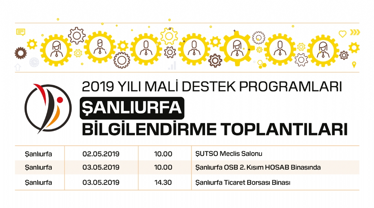 Ajansımızın 2019 Yılı Mali Destek Programlarına İlişkin Bilgilendirme Çalışmaları Şanlıurfa’da Devam Ediyor.