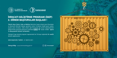 İhracatı Geliştirme Programı 2. Dönem Başvuruları Başladı