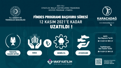 Karacadağ Kalkınma Ajansı 2021 Yılı Stratejik İmalat Sektörlerine Finansman Desteği Programı İlan Edildi