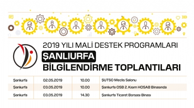 Ajansımızın 2019 Yılı Mali Destek Programlarına İlişkin Bilgilendirme Çalışmaları Şanlıurfa’da Devam Ediyor.
