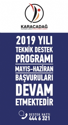2019 Yılı Teknik Destek Programı Başvuruları Devam Ediyor