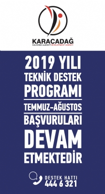 2019 Yılı Teknik Destek Programı Temmuz-ağustos Dönemi Başvuruları Başladı