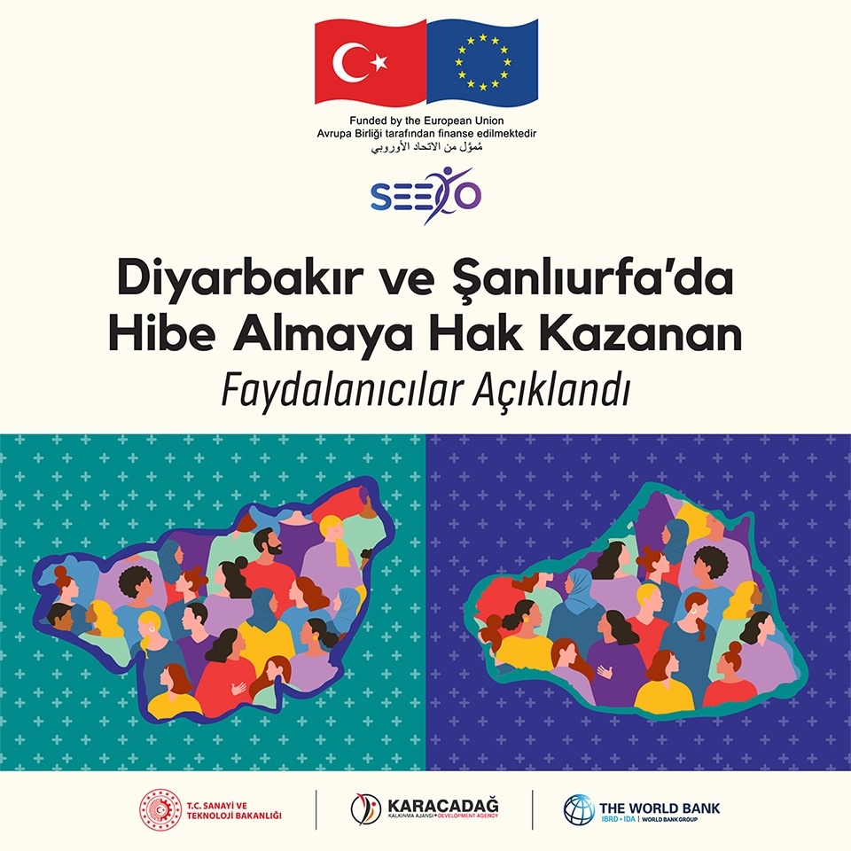 SEECO Projesi Kapsamında, Diyarbakır ve Şanlıurfa İllerinde Hibe Almaya Hak Kazanan Adaylar Belli Oldu!