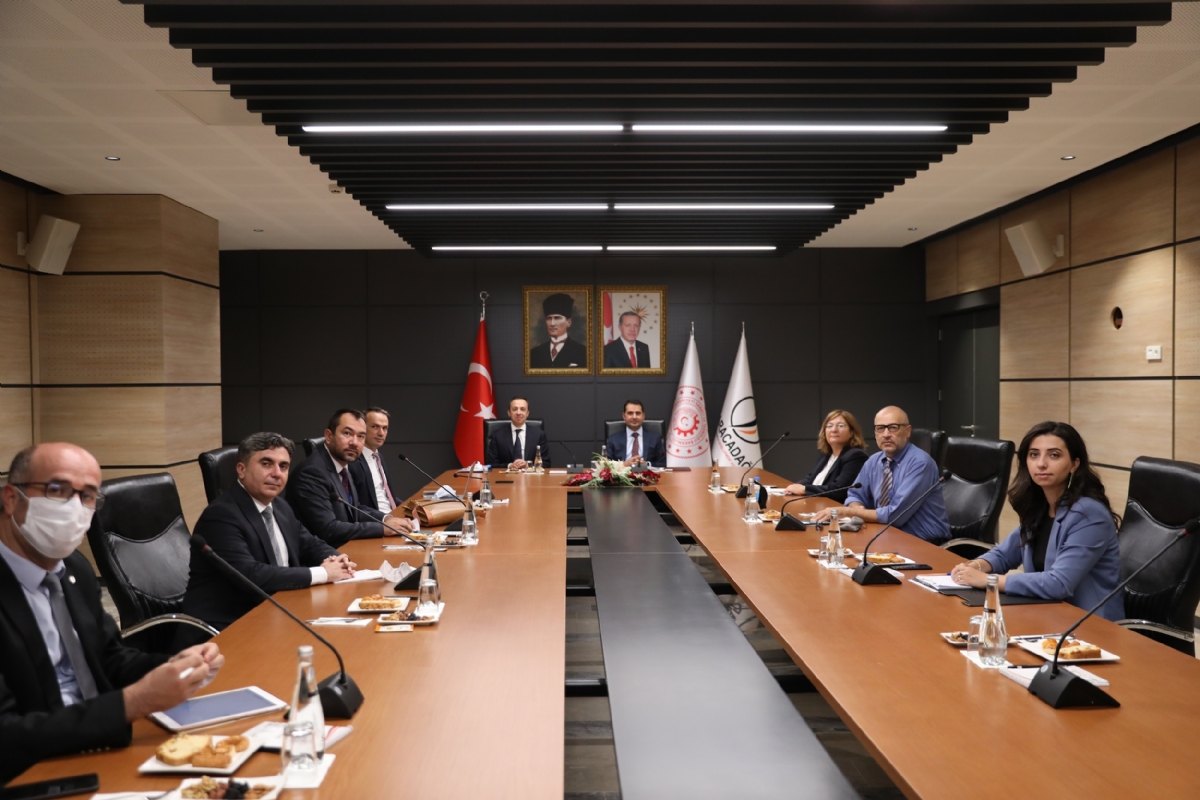 Türkiye Cumhuriyet Merkez Bankası Heyeti Ajansımızı Ziyaret Etti
