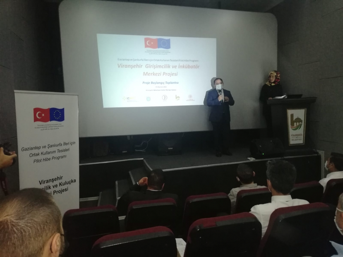 Viranşehir Girişimcilik ve Kuluçka Merkezi Projesi Başlangıç ve Tanıtım Toplantısı Yapıldı
