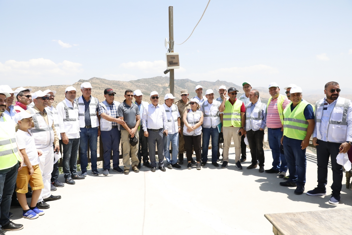 Silvan Barajı Proje Sahası’na Çalışma Ziyareti