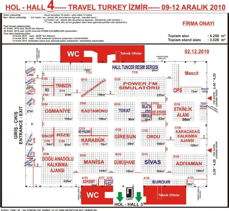 İllerimiz Travel Turkey 2010 İzmir Fuarında