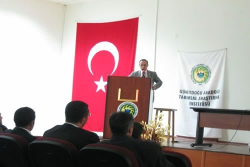 Güneydogu Anadolu Tarımsal Arastırma Enstıtüsünü Zıyaretı