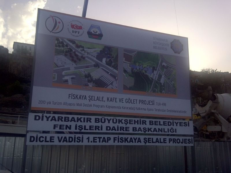 Dicle'yi Diyarbakır'la Buluşturacak Fiskaya Şelalesi İçin Start Verildi