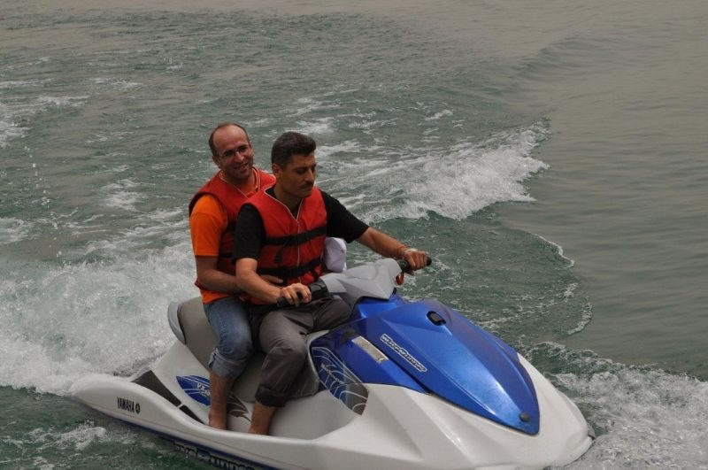 Eğil'de Jet Ski ve Yamaç Paraşütü Keyfi