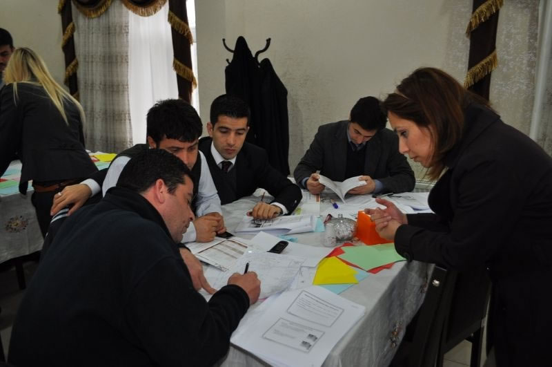 Diyarbakır'ın Dicle İlçesinde Proje Hazırlama Eğitimi