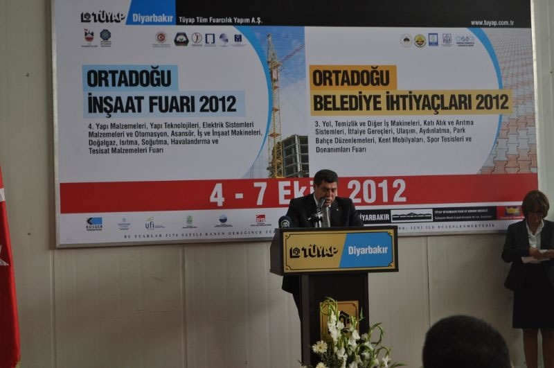 Karacadağ Kalkınma Ajansı Ortadoğu İnşaat Fuarı’nda