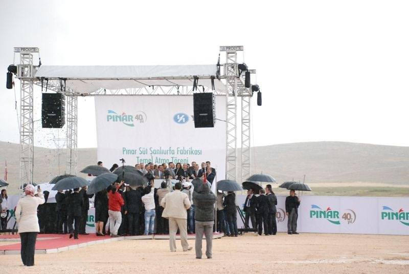 Pınar Süt Şanlıurfa'daki 100 Milyon Tl'lik Yatırımının Temelini Attı