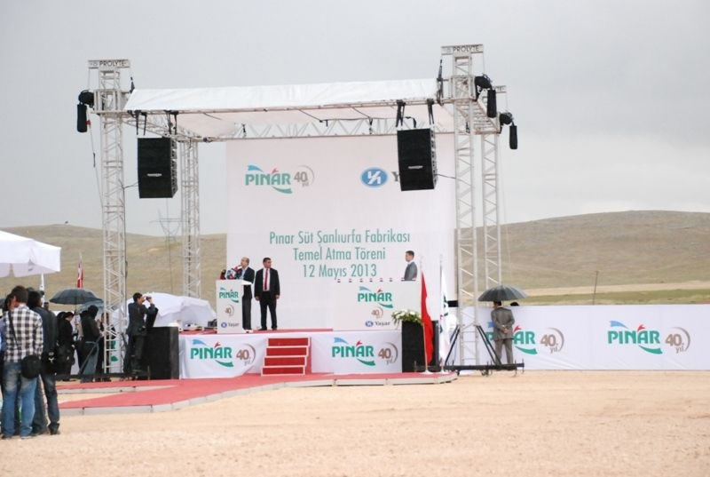 Pınar Süt Şanlıurfa'daki 100 Milyon Tl'lik Yatırımının Temelini Attı