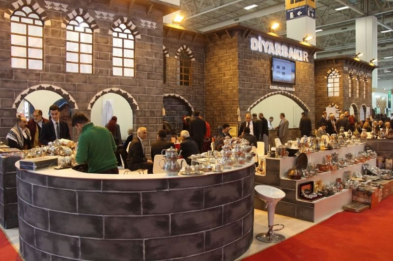 2014 Emit Fuarında Diyarbakır Standı Ziyaretçi Akınına Uğradı