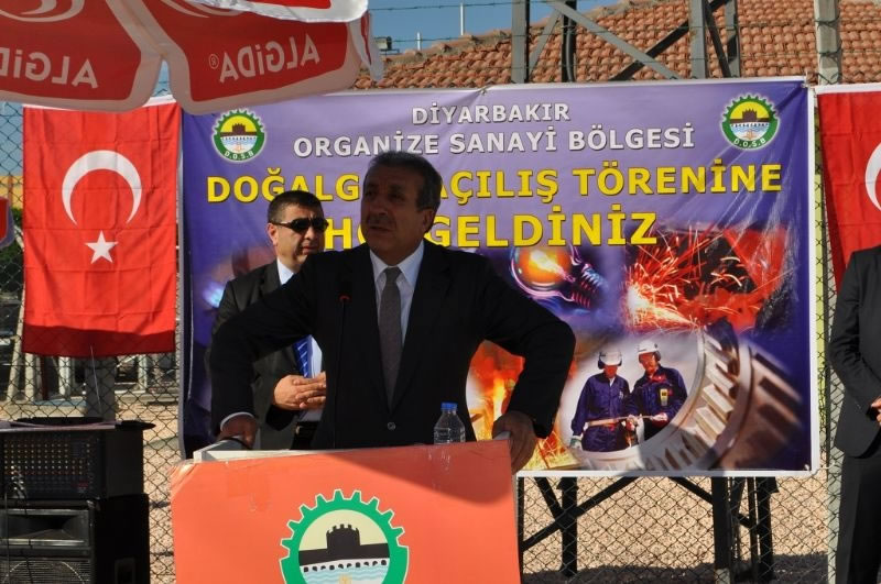 Diyarbakır Osb Doğalgaz Tesisi, Hizmete Açıldı