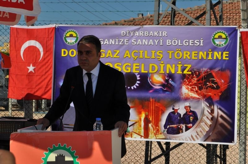 Diyarbakır Osb Doğalgaz Tesisi, Hizmete Açıldı