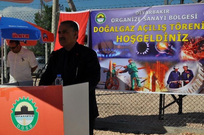 Diyarbakır Osb Doğalgaz Tesisi, Hizmete Açıldı