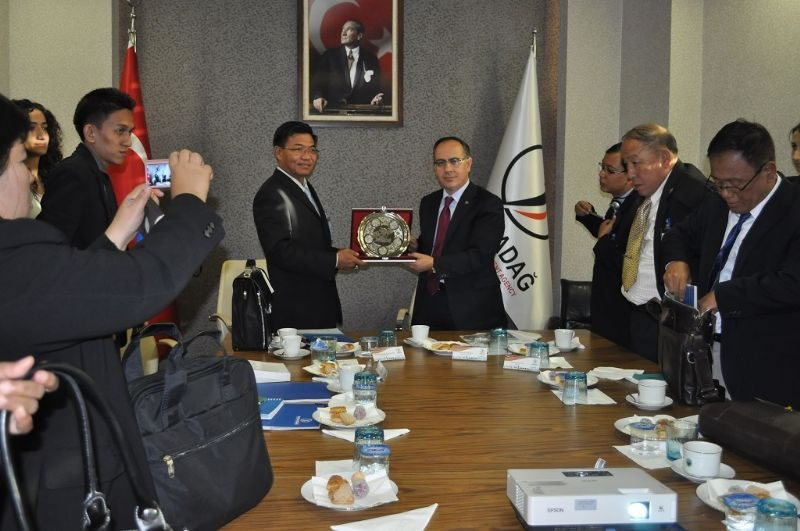 Myanmar Heyeti Ajansımızı Ziyaret Etti