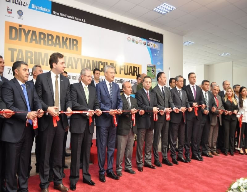 7. Ortadoğu Tarım, Hayvancılık, Tavukçuluk ve Süt Endüstrisi Fuarı Açıldı