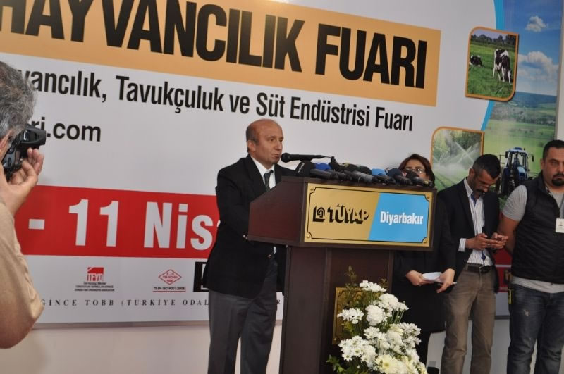 7. Ortadoğu Tarım, Hayvancılık, Tavukçuluk ve Süt Endüstrisi Fuarı Açıldı