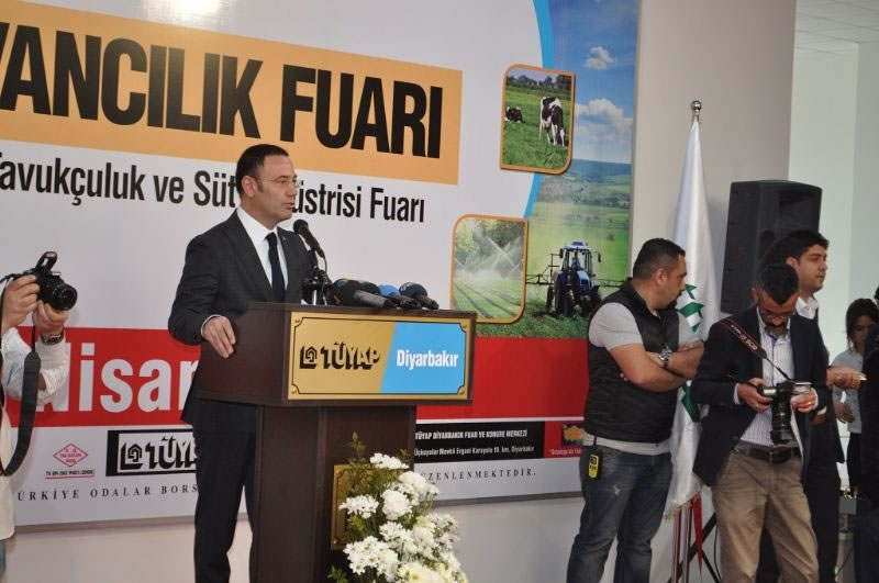 7. Ortadoğu Tarım, Hayvancılık, Tavukçuluk ve Süt Endüstrisi Fuarı Açıldı