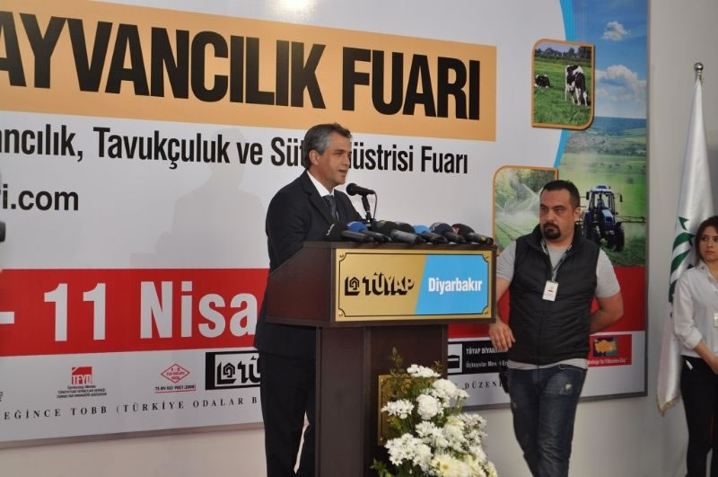 7. Ortadoğu Tarım, Hayvancılık, Tavukçuluk ve Süt Endüstrisi Fuarı Açıldı