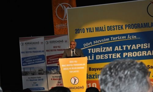 2010 Yılı Mali Destek Programları Açılış ve Bilgilendirme Toplantısı Yapıldı