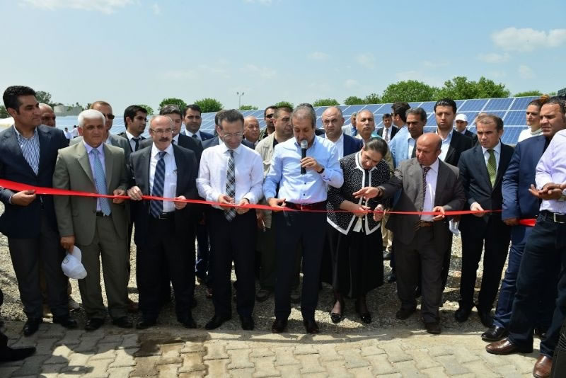 Bakan Eker, Güneş Santralini Hizmet Açtı