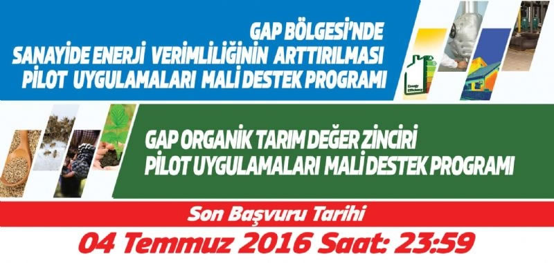 Organik Tarım ve Sanayide Enerji Verimliği Programlarına Başvurular Başladı!