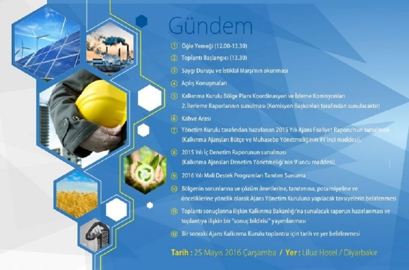 Ajansımız Kalkınma Kurulu Diyarbakır'da Toplanıyor!