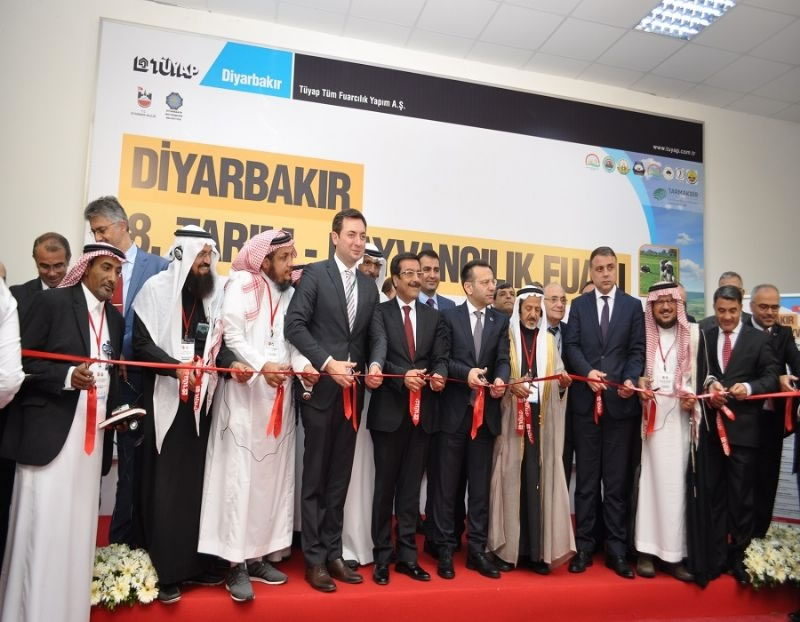 8'inci Orta Doğu Tarım Hayvancılık Fuarı Diyarbakır’da Açıldı