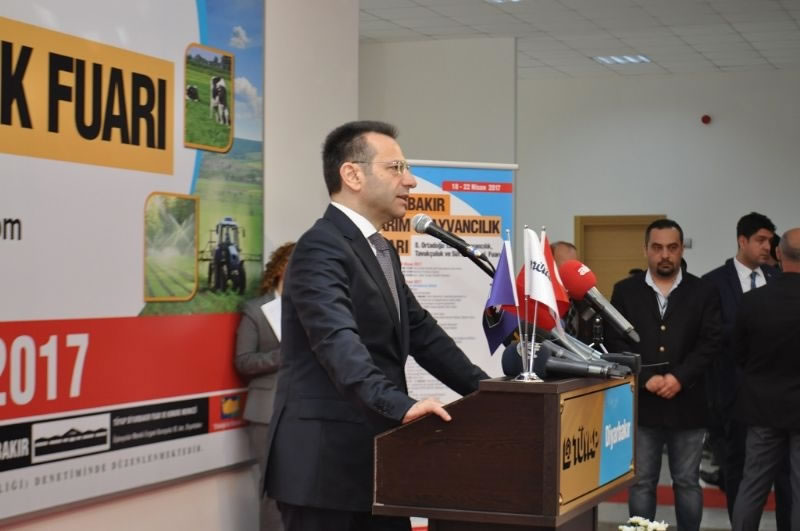 8'inci Orta Doğu Tarım Hayvancılık Fuarı Diyarbakır’da Açıldı