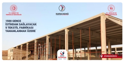 Bismil’de 1.500 Kişiye İstihdam Sağlayacak 5 Tekstil Fabrikası İçin Geri Sayım Başladı