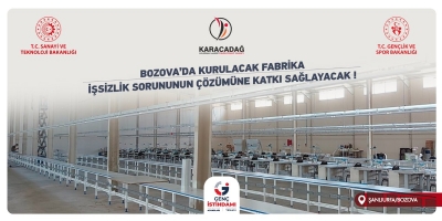 Tekstil Fabrikası Bozovalı Gençlere Umut Olacak