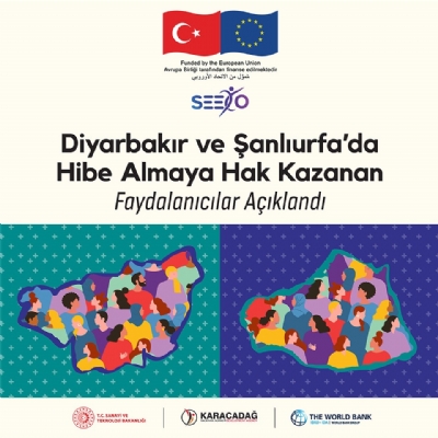 SEECO Projesi Kapsamında, Diyarbakır ve Şanlıurfa İllerinde Hibe Almaya Hak Kazanan Adaylar Belli Oldu!