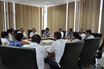 Diyarbakırlı Tekstilcilerden Dr. Karakoyun'a Tekstil Kent Ziyareti