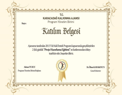 Karacadağ Kalkınma Ajansı, Pcm Eğitim Sertifikalarını Dağıtmaya Başladı
