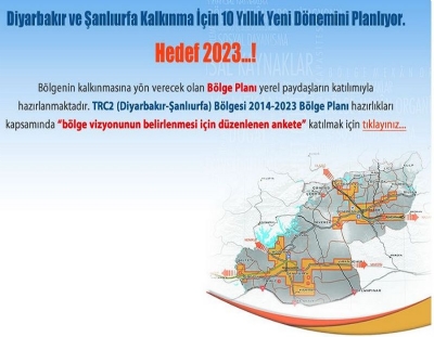 Diyarbakır ve Şanlıurfa Gelecek 10 Yılını Planlıyor