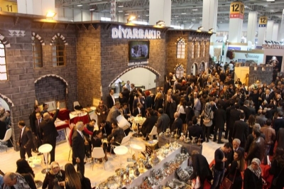 2014 Emit Fuarında Diyarbakır Standı Ziyaretçi Akınına Uğradı