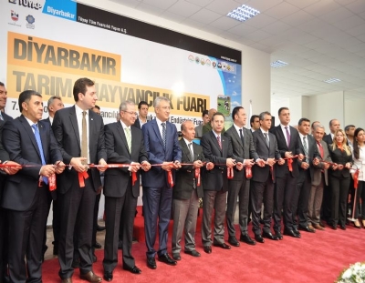 7. Ortadoğu Tarım, Hayvancılık, Tavukçuluk ve Süt Endüstrisi Fuarı Açıldı