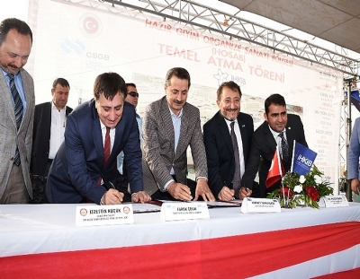 10 Bin Kişiye İstihdam Sağlayacak Olan Hosab'a İlk Harç Konuldu