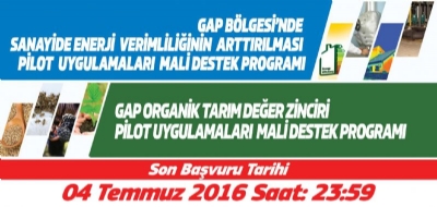 Organik Tarım ve Sanayide Enerji Verimliği Programlarına Başvurular Başladı!