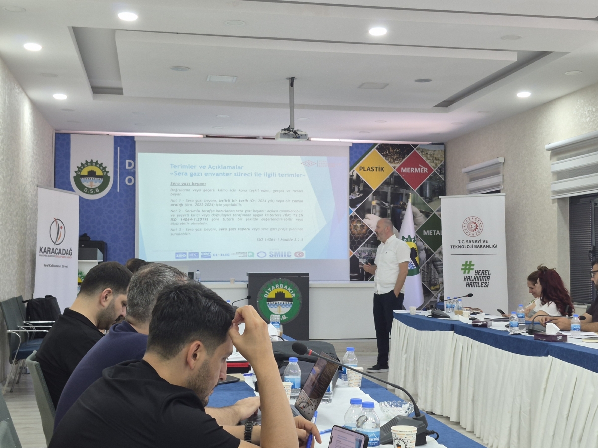 Ajansımızdan Bölge Firmalarına “ TS EN ISO 14064-1 Kurumsal Karbon Ayak İzi Hesaplama ve Raporlama Eğitimi
